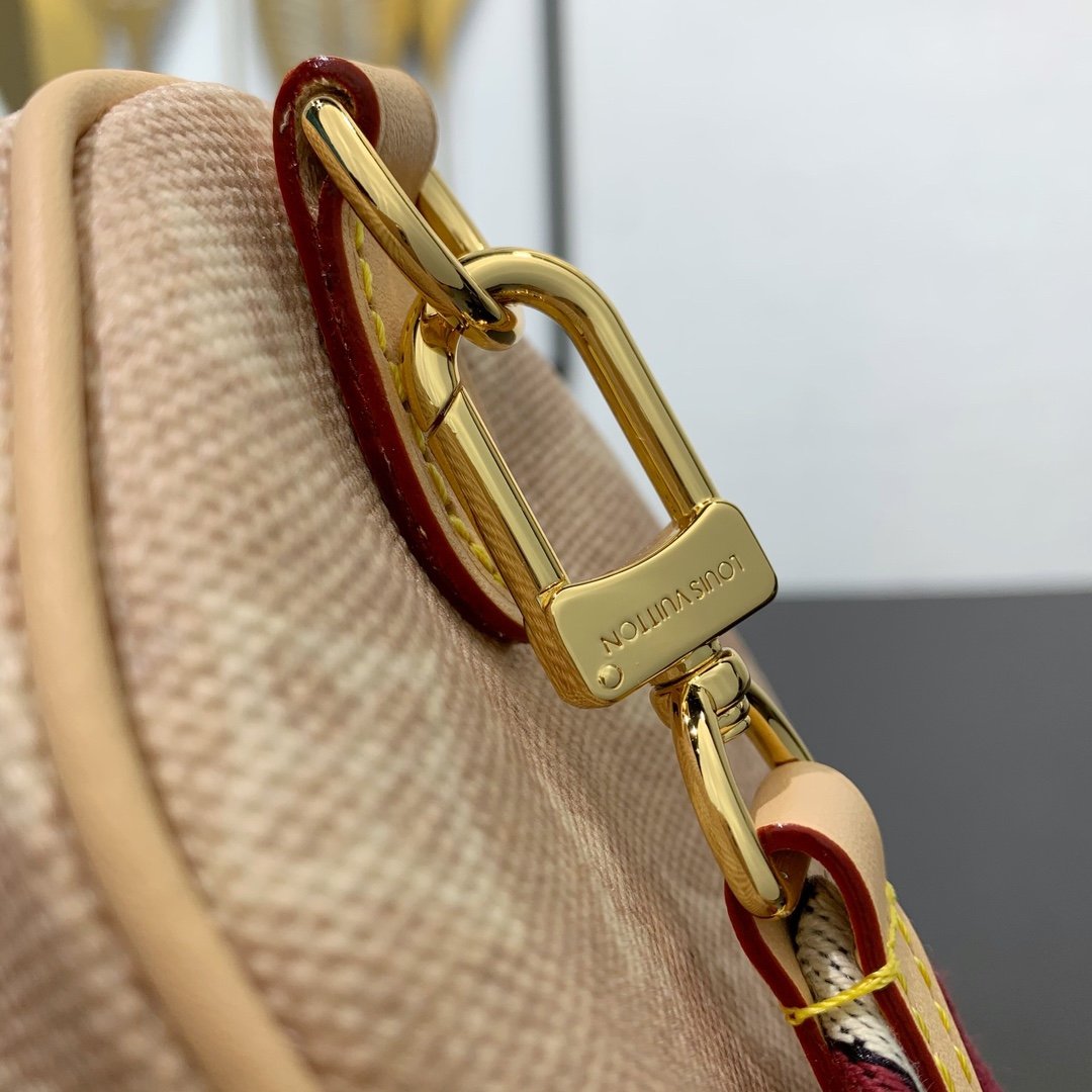LV 原單 Mini Speedy 米色手提包 精巧耐看 法式經典風格M15151