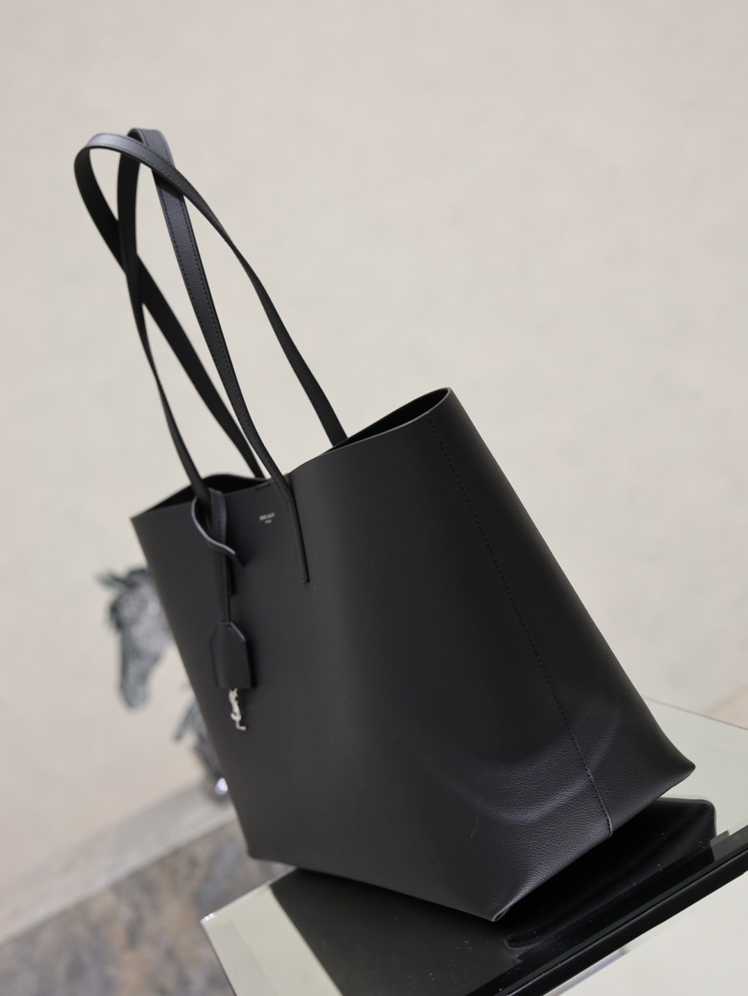 YSL 精品仿製 黑色托特購物包 簡約百搭 都會輕奢394195