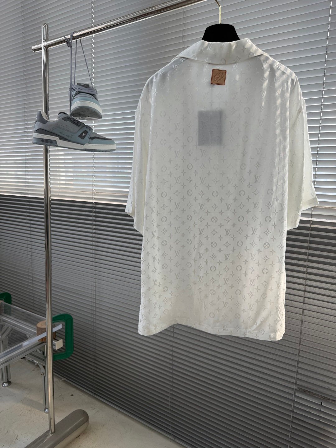 Louis Vuitton 一比一 緹花短袖襯衫 優雅百搭 法式奢華