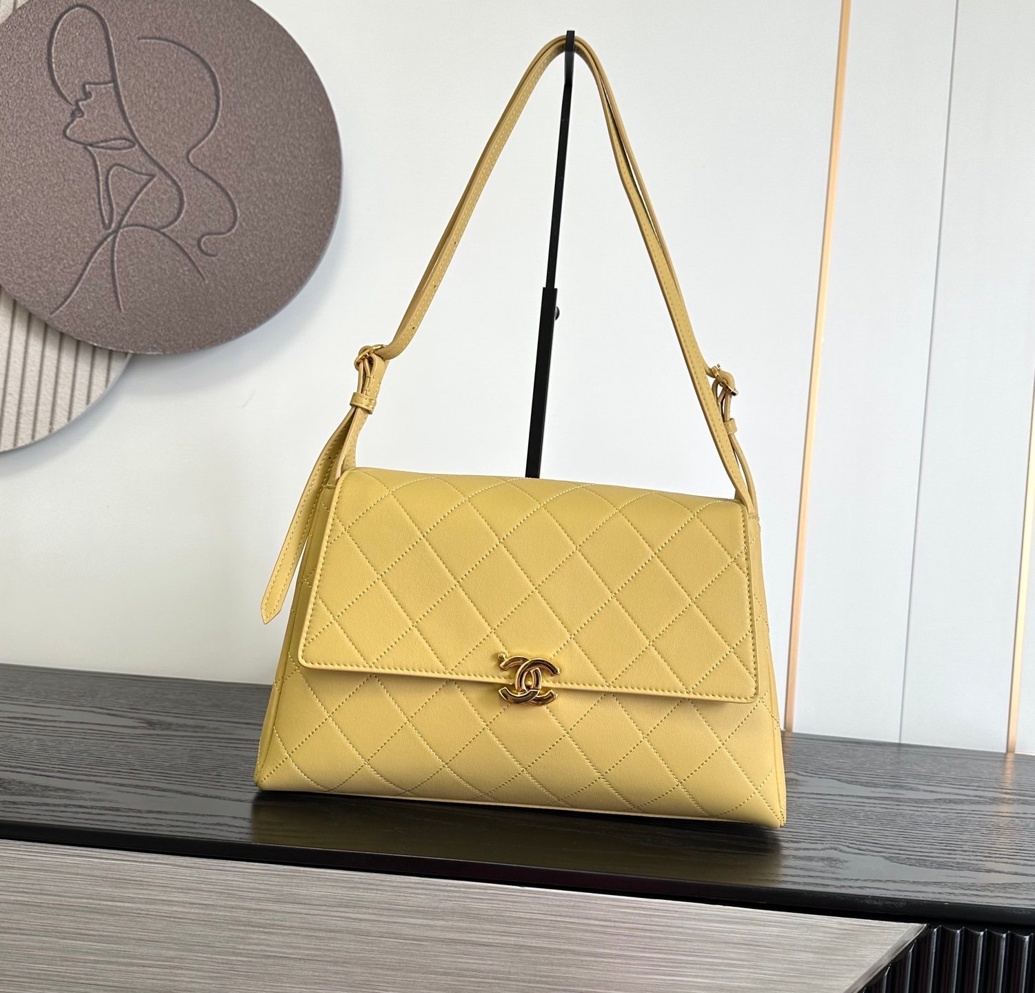 CHANEL 菱格紋肩背包 精緻版 優雅 限定 法式奢華